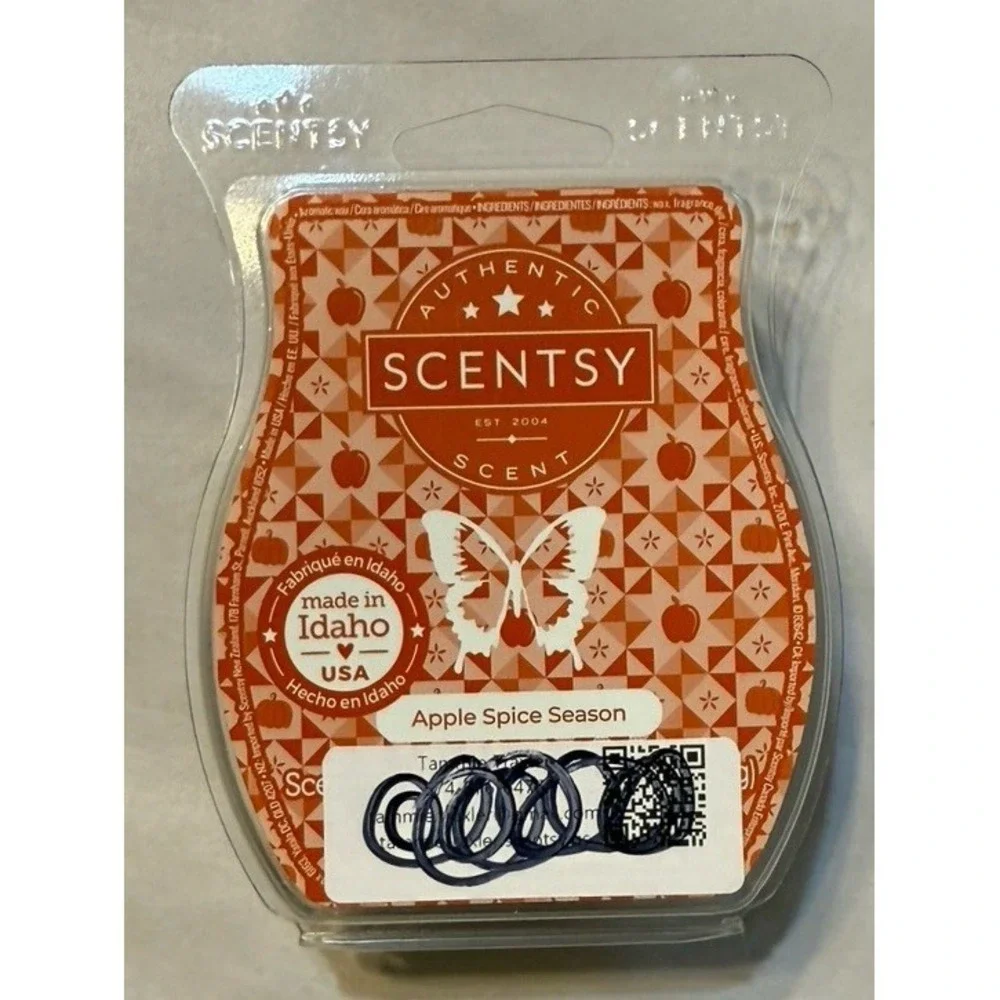 Lot Of 6 Fall Scentsy Bars Autumn‎ Pumpkin Sticky Bun Cinnamint Spiced Harvest